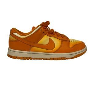 EUC - Nike Low Dunk Magma Orange Sneakers